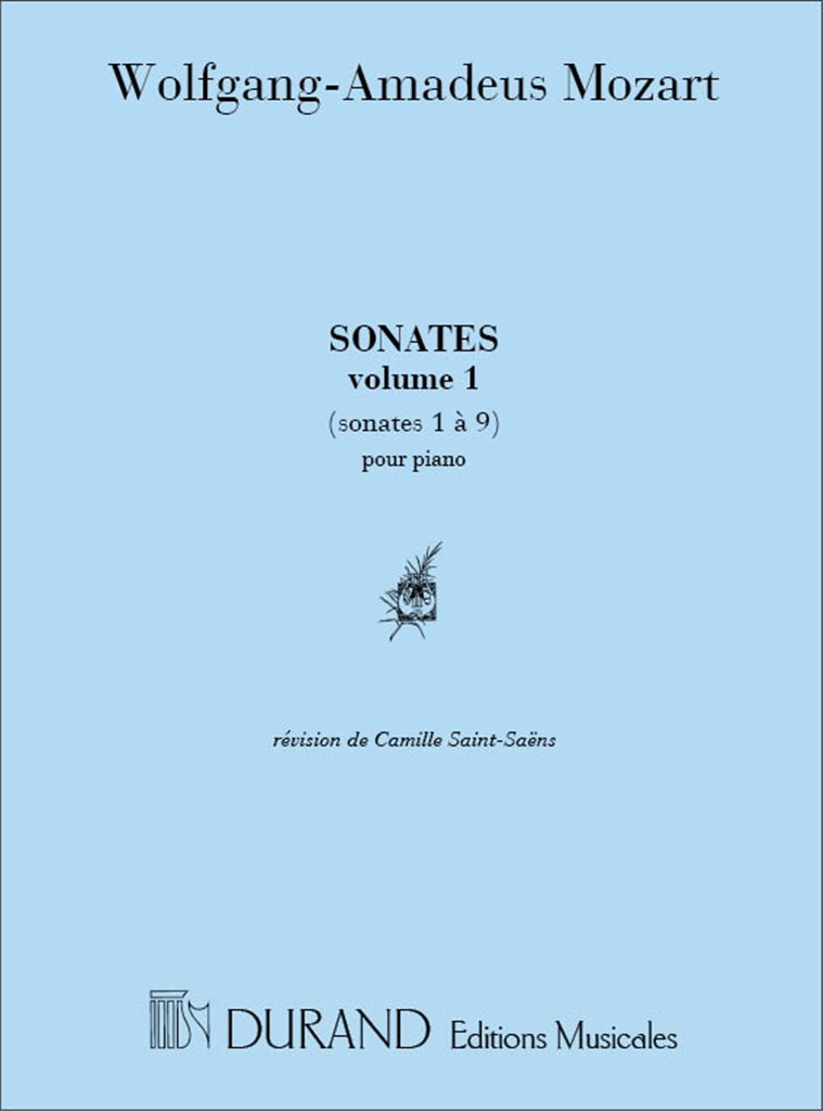 Sonates (N. 1-9) Revision Par Camille Saint Saens